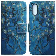 For Sony Xperia 5 V Pu Leather Phone Cover Wallet Stand Pattern Printing Phone Case
