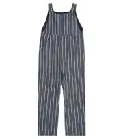 [Donsje] Donsje Tilsen cotton and linen overalls Y 7/8 blue
