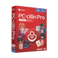在飛比找momo購物網優惠-【PC-cillin】PC-cillin Pro 1年3台防