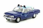 IKA Renault Torino Sedan 1970 Police Rare Argentina Diecast Scale 1:43+Magazine