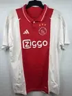 Adidas Ajax Amsterdam 2024-25 Home Jersey White Red Men’s Size Large