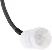 HUBER Motion 19LV Mini PIR Motion Sensor 120° / 360° for Indoor/Outdoor Mounting I Sensor IP65 I 12-24V Built-in Motion Sensor Small with Potentiometer