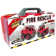 Construct It Build-ables 2-in-1 Fire Rescue Set