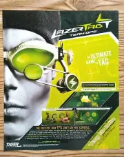 Lazertag Team Ops Video Game Promo 2004 Vintage Print Ad/Poster Art