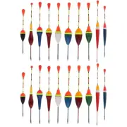 20 pcs pole floats Pot Floats Fly Fishing Octopus Hook Bobbers Stop