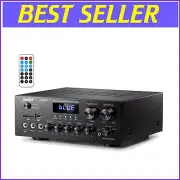 Bluetooth 5.0 Home Theater Receiver – 400W Power for a Dynamic Audio Experience