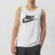 Nike AS M NSW TANK ICON FUTURA 男 白 運動 慢跑 休閒 背心 AR4992-101