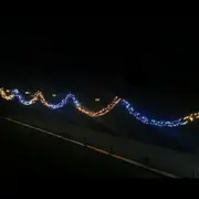 Christmas 800 LED Fairy Firecracker Cluster Lights Wave/Water Flow Function Effect in White & Warm Combination
