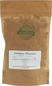 Jasmine Flowers/Jasminum Officinale L/Jasmine Flowers # Herba Organica # Real Jasmine, Ordinary Jasmine (50 g)