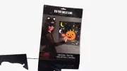 Pin The Smile Pumpkin Game BlindFold Halloween Party