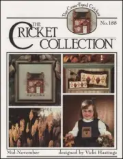 Mid-November Counted Cross Stitch Pattern Leaflet 188 The Cross-Eyed Cricket