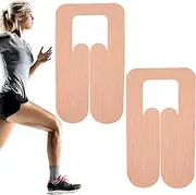 Kinesiology Tape Knee, 2 Pre-Cut Sports Tape For Knee - Sports Tape For Knee, Pre Cut Kinesiology Tape Strips, Sports Tape Kinesiology, Breathable, Traceless For Swimming