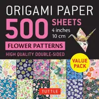 在飛比找博客來優惠-Origami Paper 500 Sheets Flowe