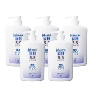 嬌生pH5.5 沐浴乳1000ml(5入組)