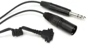 Sennheiser 2m (6.56') Headset Cable with XLR-3 Connector & 1/4" Jack Plug - New!