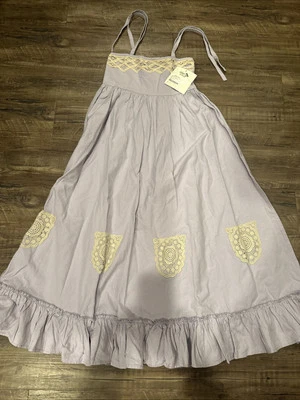 NWT Little Prim Lavender Girls 12 Maxi Dress Sleeveless Easter Summer