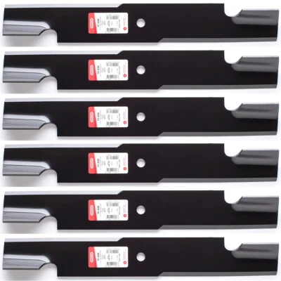 6PK Oregon High Lift Blade for 61" Scag Sabre Tooth Tiger SMST-61V, SMST-61A