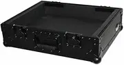 Prox Racing Parts 6 U Space Vertical 10 U Slant Top Load PRO DJ Mixer Rack Flight Road Ready Case T-6MR, Black,Green, One Size, Cases