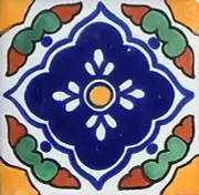 40 Mexican Talavera TILES Ceramic 6x6" Stairs Backsplash C014