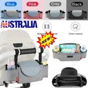 Baby Organiser Mummy Bag Storage Bottle Holder Buggy Pram Pushchair Stroller AGY