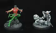 Marvel Crisis Protocol SHANG-CHI & SILVER SABLE - **PAINT COMMISSION**