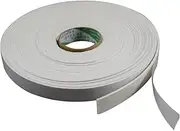 Fireproof Ceramic Fiber Tape 12M - High Temp Insulation, Heat & Soundproof Seal, 1260°C Resistant for Furnaces, Kilns, Pipes(Width 20mm)