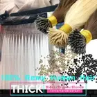 Thick Russian Nano Ring Tip Loop Micro Bead Human Remy Hair Extensions 150G 9A