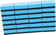 Angoily 24pcs Wave Edge Whiteboard Erasers Multipurpose Dry Erase Board Cleaner for School Office Effortlessly Removes Markings from Whiteboards Chalkboards Surfaces
