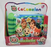 Cocomelon Musical Plush Book - 5 Iconic Nursery Rhyme Songs - NEW