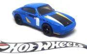 Hot Wheels WHEEL SWAP Magnus Walker '96 Porsche Carrera 11mm Black 5 Spokes Blue