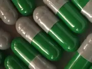 Green/Gray (most colorful!) Size 4 Empty Gelatin Capsules