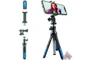 Vivitar 7-in-1 Streaming Wireless Tripod Stand Mount Selfie Stick Phone Holder