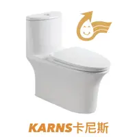 在飛比找蝦皮購物優惠-含運 KARNS 卡尼斯 K-200 金級省水馬桶 超漩式沖