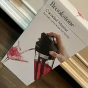 NEW Brookstone Cocktail Master Scale Automatic Drink Mixer/Pourer NIB