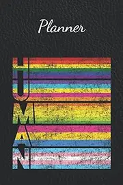 Planner: A Zach Godfrey Dated Weekly Planner | Rainbow | LGBTQIA Pride Design 05 Human Banner 1 | US Holidays