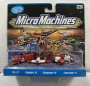 Micro Machines 2001 Hasbro #4 Fire Collection EXTREMELY Rare MISB