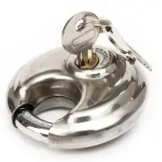 70Mm Disc Padlock Shackle Stainless Steel Heave Duty Round Master Lock Discus Lock