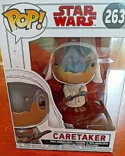 NIB FUNKO Pop Star Wars Caretaker #263 Bobble-Head