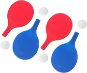 8 Pcs Boys and Girls Table Tennis Set Plastic Paddles Training Balls Safe Fun for Children's Play Practice
