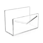 Practical Acrylic Envelope Organizer Document Storage Holder Postcard Stand