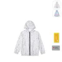 在飛比找蝦皮商城優惠-【FILA】KIDS 孩童款 抗UV 運動風衣外套-白色 1