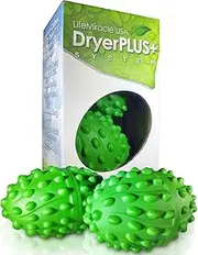Life Miracle Dryer Balls -The BEST Permanent Non Toxic Allergy and Chemical Free Fabric Softener. Replaces Liquid Softener Dryer Sheets & Wool Dryer Balls. Soften Clothes Naturally 2 Year Warranty