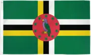 Dominica 2x3ft Flag of Dominica Dominican Flag 2x3 House Flag 100D