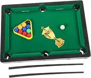 HONMEET Mini Pool Table Game for Boys and Girls Boys and Girls Billiard Stick Table Games Interactive Plaything Smooth Safe for Toddlers