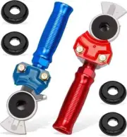 Glad Hands Set with Glad Hand Handles with 4Pcs Glad Hand Seals for Semi Truck