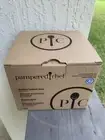 New PAMPERED CHEF BREAKFAST SANDWICH MAKER #2634 Microwave Ceramic Egg Cooker