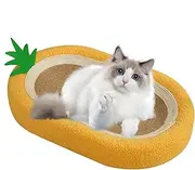 Scratching Bowl for Cats, Cat Scratch Pad Board, Lounge Couch, Thickened Cardboard Cat Bed, Wear-resistant Cat Scratching Board for House Cats, Kittens