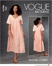 Vogue V1799 Misses' Dress Sewing Pattern, Size L-XL-XXL