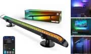 Upgraded 3Inch LED Light Bar with Scene and Music Modes, RGBIC WiFi Light 1