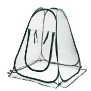 PopUp Mini Greenhouse Thickened PVC Cover Easy Watering & Temperature Control